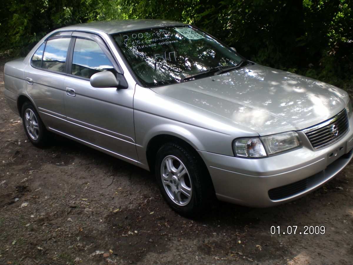 Ниссан санни 2003 фото