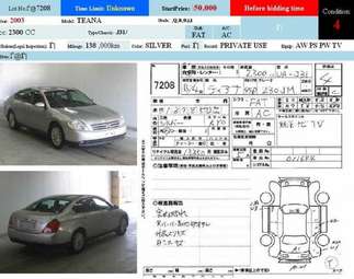 2003 Nissan Teana Pictures
