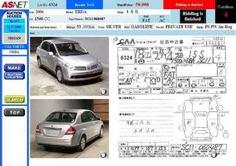 2005 Nissan Tiida Latio For Sale