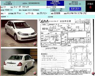 2005 Nissan Tiida Latio For Sale