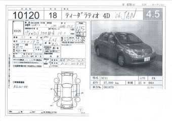 2006 Nissan Tiida Latio Pictures