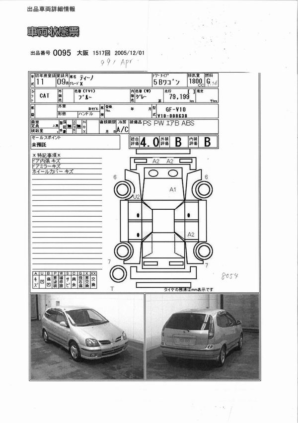 1999 Nissan Tino Wallpapers