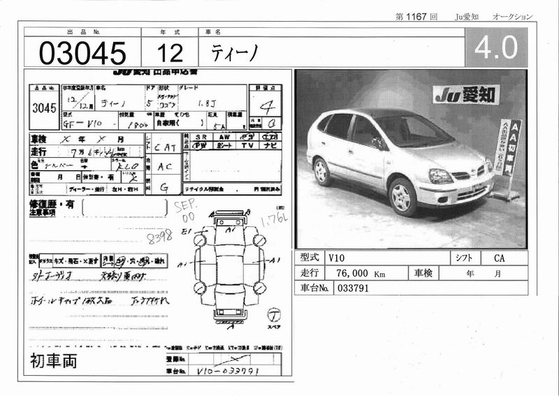 2000 Nissan Tino Images