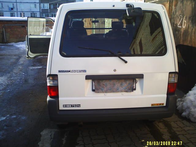 1998 Nissan Vanette