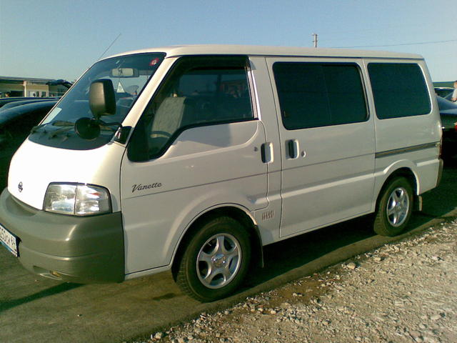 Nissan vanette размеры