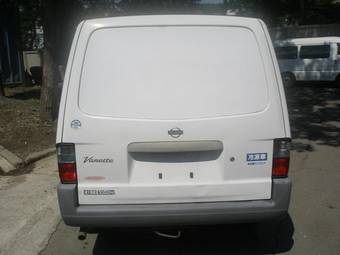 2002 Nissan Vanette Pictures