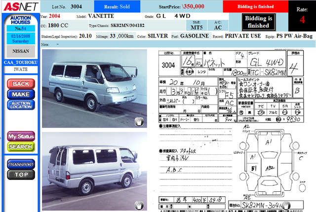 2004 Nissan Vanette