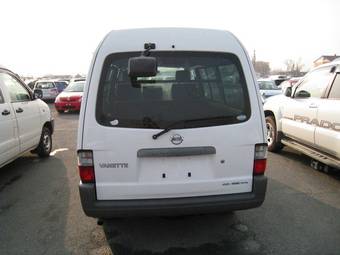 2004 Nissan Vanette Van Photos