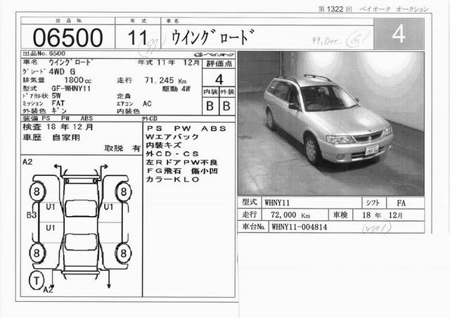 1999 Nissan Wingroad Wallpapers