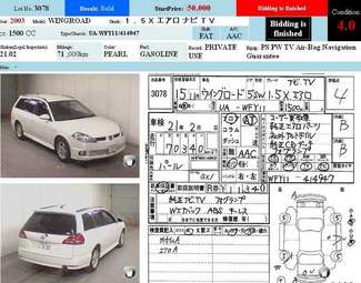 2003 Nissan Wingroad Pictures