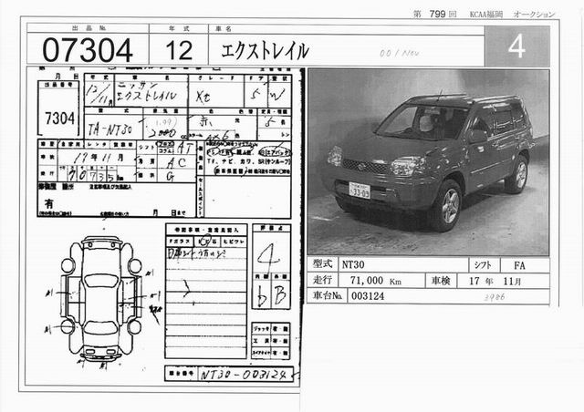 2000 Nissan X-Trail Pictures