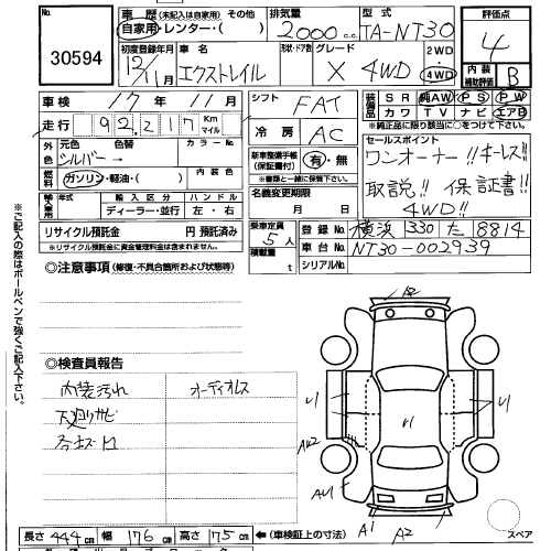 2000 Nissan X-Trail Pictures