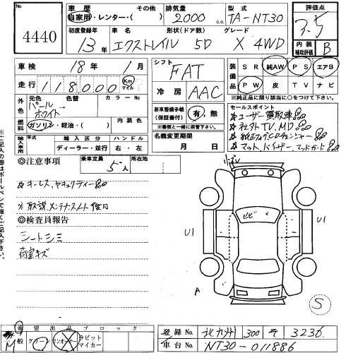 2001 Nissan X-Trail Photos