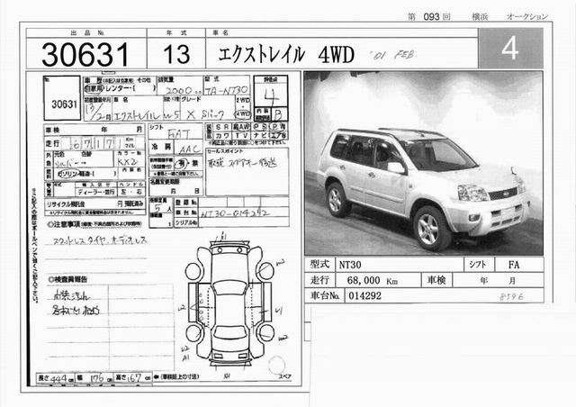 2001 Nissan X-Trail Photos