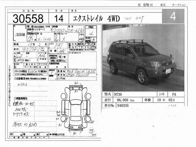 2001 Nissan X-Trail Photos