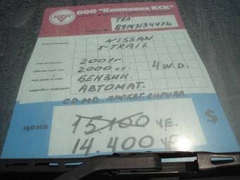 2001 Nissan X-Trail Photos