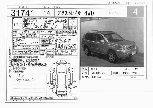 2002 Nissan X-Trail Photos