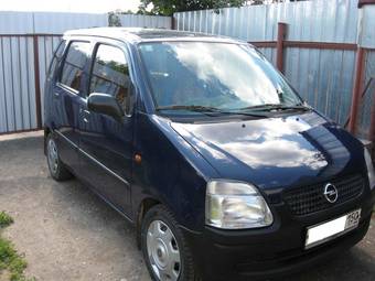 2001 Opel Agila Photos