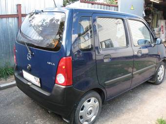 2001 Opel Agila Photos
