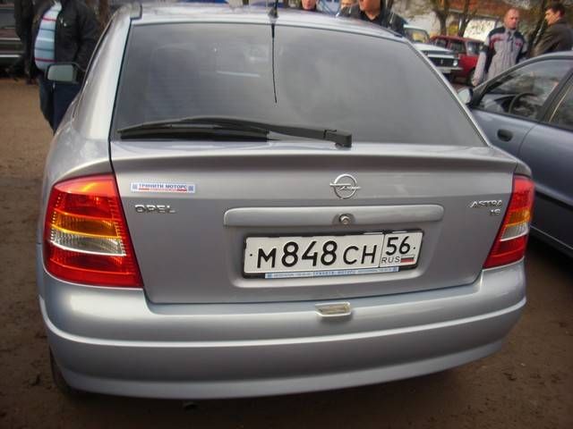 2001 Opel Astra