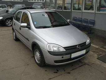 2001 Opel Corsa Pics