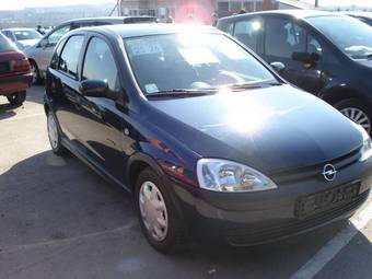 2002 Opel Corsa Pictures