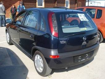 2002 Opel Corsa Pictures