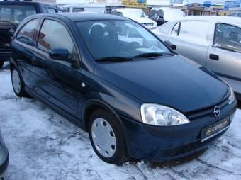 2002 Opel Corsa For Sale