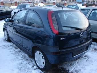 2002 Opel Corsa Pictures