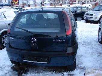 2002 Opel Corsa Pictures