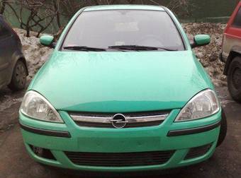 2002 Opel Corsa Photos