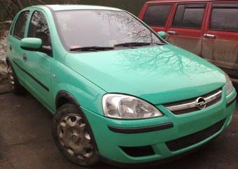 2002 Opel Corsa Pictures