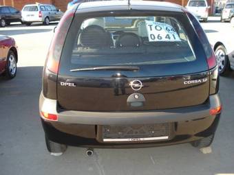 2003 Opel Corsa Pictures