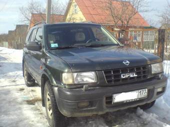 2000 Opel Frontera Pictures