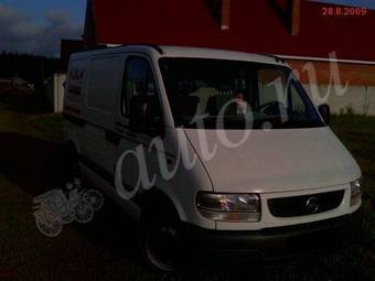 2002 Opel Movano Photos