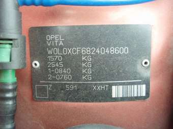 2002 Opel Vita Photos