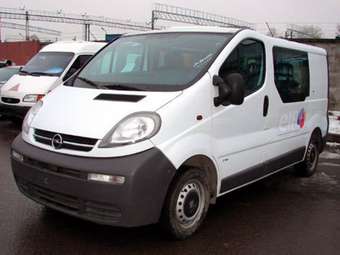 2002 Opel Vivaro Photos