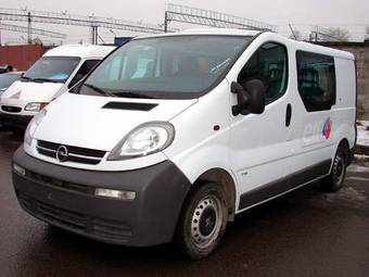 2002 Opel Vivaro Pictures