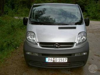 2003 Opel Vivaro Photos