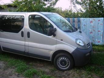 2003 Opel Vivaro Pictures