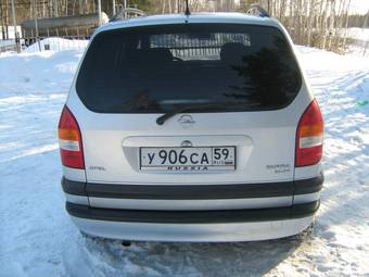 2001 Opel Zafira Photos