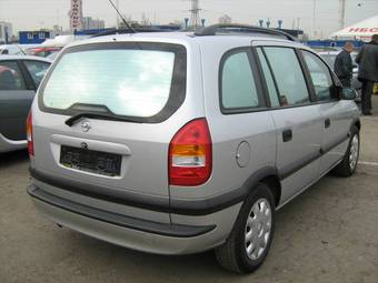 2002 Opel Zafira Photos