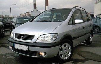 2002 Opel Zafira Pictures