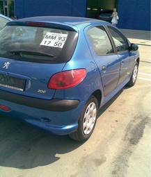 2006 Peugeot 206 Sedan Pictures