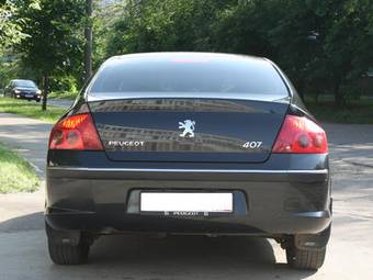 2005 Peugeot 407 Images