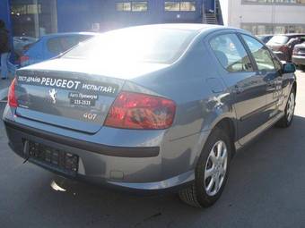 2008 Peugeot 407 Photos