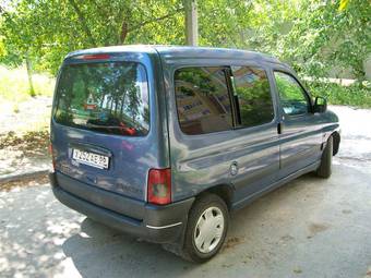 1999 Peugeot Partner Photos