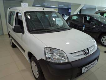 2011 Peugeot Partner Origin Pictures
