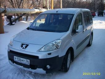 2008 Peugeot Partner Tepee Pictures