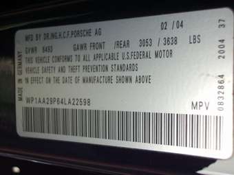 2004 Porsche Cayenne Pictures